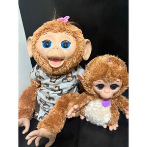 Interactive FurReal‎ Friends Baby Monkey Plush Toy with Accessories